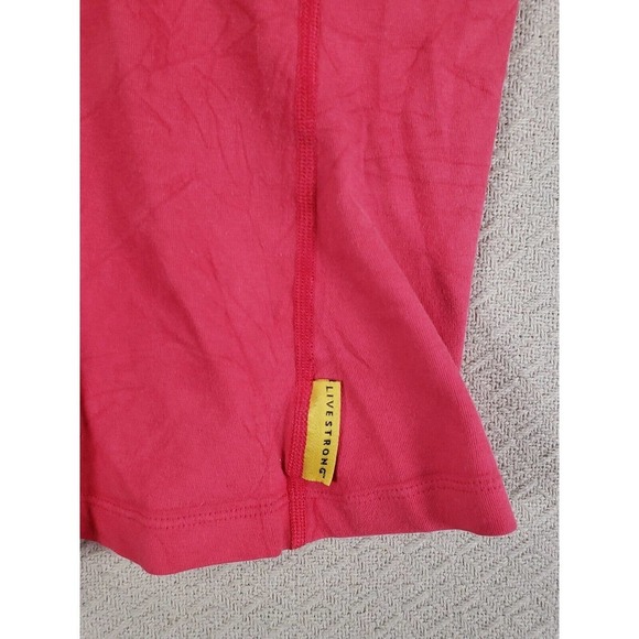 Nike Livestrong Tank Womens Small Pink Activewear Racerback Sleeveless Pullover - Picture 6 of 6